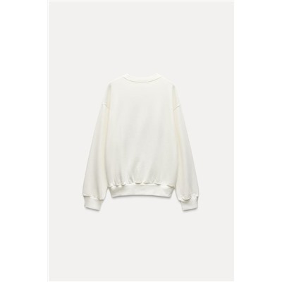 SUDADERA BORDADO CONTRASTE