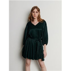 Kleid mit hohem Viskoseanteil