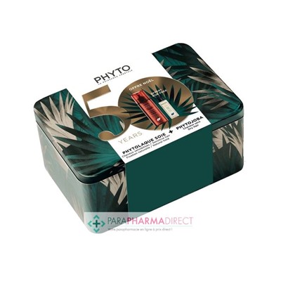 Phyto Coffret Cheveux Sensibilisés Phyto Laque Soie 100ml + Phyto Joba Shampooing 100ml