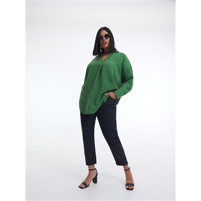 Hemdbluse mit hohem Tencel™ Modal-Anteil