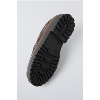 LEATHER DECK SHOES