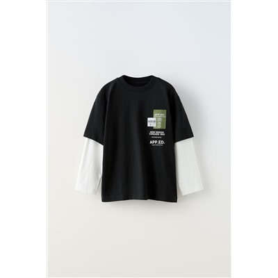 CAMISETA DOBLE MANGA
