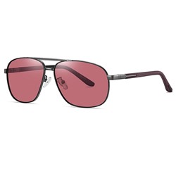 IQ30032 - Солнцезащитные очки ICONIQ 6306 Gun grilled Black Sea Magenta C21-P39