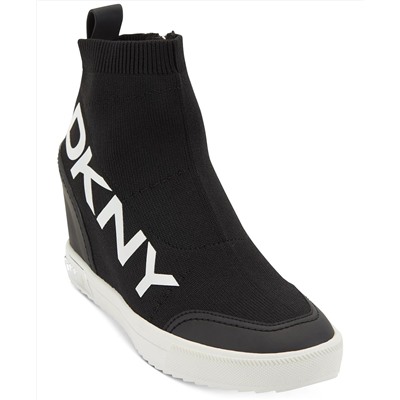 DKNY Women's Catelin Slip-On Wedge Sneakers