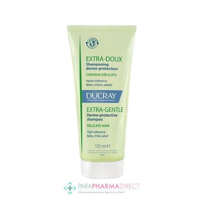 Ducray Extra-Doux Shampooing Dermo-Protecteur Usage Fréquent 100ml