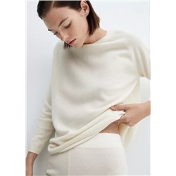 Jersey 100% cashmere cuello redondo
