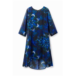 Vestido largo mandalas tie dye
