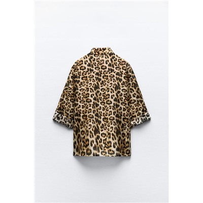ANIMAL PRINT SHIRT