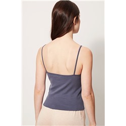 Camiseta Gris azulado