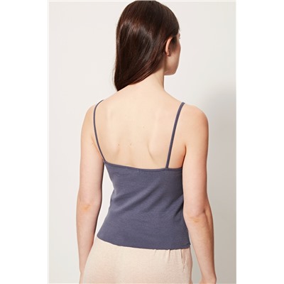 Camiseta Gris azulado