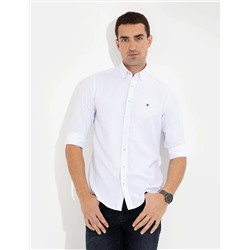 Saks Slim Fit Uzun Kollu Gömlek
