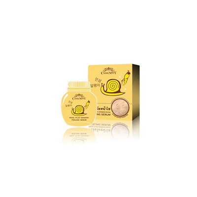 Улиточная пилинг-сыворотка для лица с женьшенем Casanovy 10 гр / Casanovy Snail Plus Ginseng Facial Peeling Serum 10 g