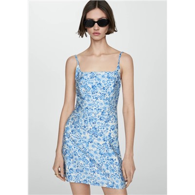 Vestido estampado floral