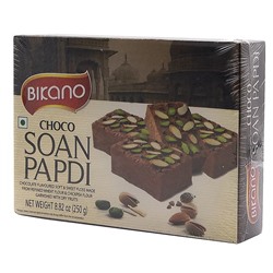 BIKANO Halva Soan Papdi Choko with nuts Сладкая нежная халва Соан Папди Чоко с орехами 250г