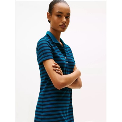 Stripe Polo Dress