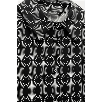 GEOMETRIC PRINT SHIRT