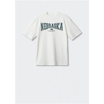 Camiseta mensaje estampado -  Niño | MANGO OUTLET España