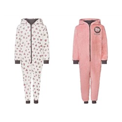 PEPPERTS® Mädchen Overall, aus Teddyplüsch