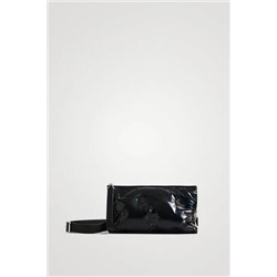 Bolso bandolera acolchado vinilo