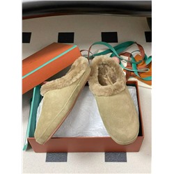 Меховые лоферы   Lor*o Pian*a  Унисекс модель