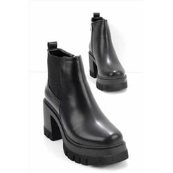 Bambi Siyah Kadın Bot Bootie K02674004009