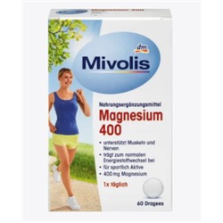 Magnesium 400, Dragees, 60 St., 65,7 g