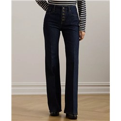 Lauren Ralph Lauren Women's High-Rise Flare Jeans
