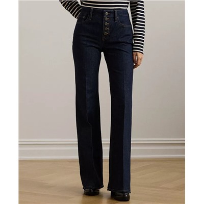 Lauren Ralph Lauren Women's High-Rise Flare Jeans