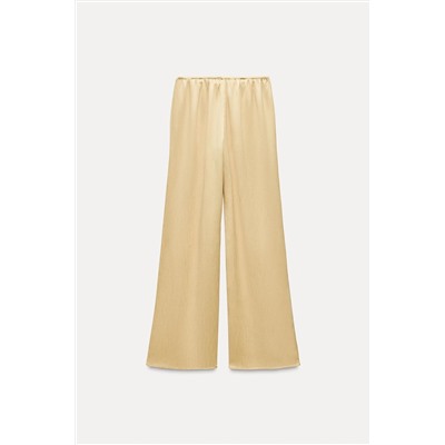 FINELY PLEATED PALAZZO TROUSERS