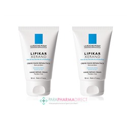 La Roche Posay Lipikar Xerand Crème Mains Réparatrice 2x50mlLot  × 2
