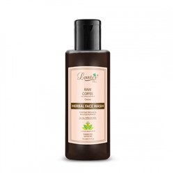 LUSTER Raw Coffee Herbal Face Wash Гель для умывания с молотым кофе и экстрактом шоколадного масла 110мл