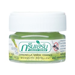 Green Herb Citronella Grass Essence Mosquito Repellent 20 g