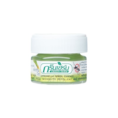 Green Herb Citronella Grass Essence Mosquito Repellent 20 g