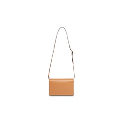Bandolera de piel Nani Camel