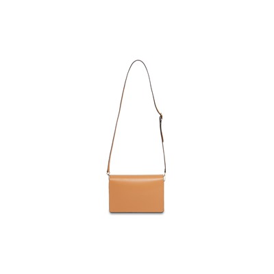 Bandolera de piel Nani Camel