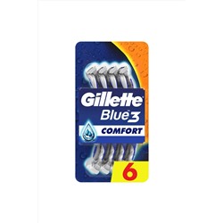 Gillette, Blue3 Comfort Kullan At Tıraş Bıçağı 6'lı