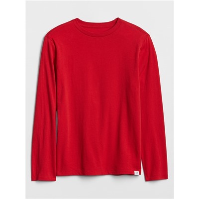 Kids Long Sleeve Crewneck T-Shirt