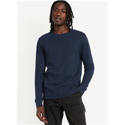 Waffle-Knit T-Shirt