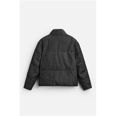 CAZADORA DENIM ACOLCHADA