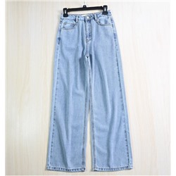 Летние тонкие свободные прямые джинсы из хлопка Tencel с высокой талией ICICL*E ОРИГИНАЛ!