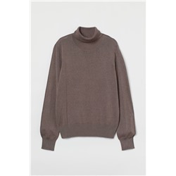 Feinstrick-Rollkragenpullover