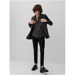 Gemusterte Bluse