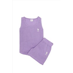 Kız Çocuk Menekşe Pijama Takımı