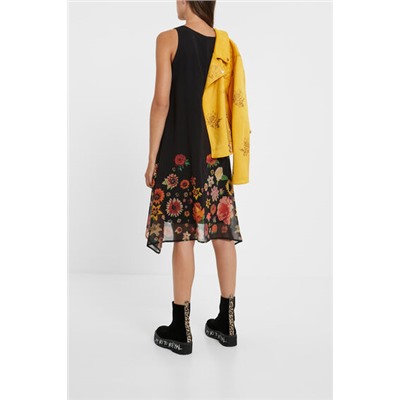 Vestido floral sin mangas