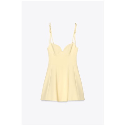 SHORT DRESS WITH BOWS