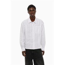 Boxy fit Oxford shirt