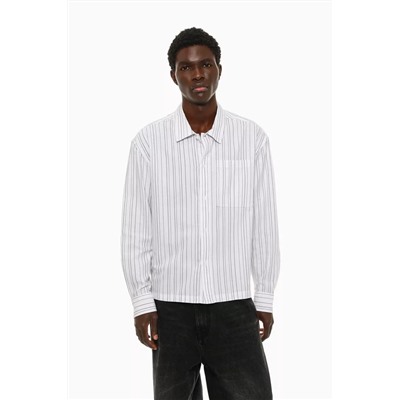 Boxy fit Oxford shirt