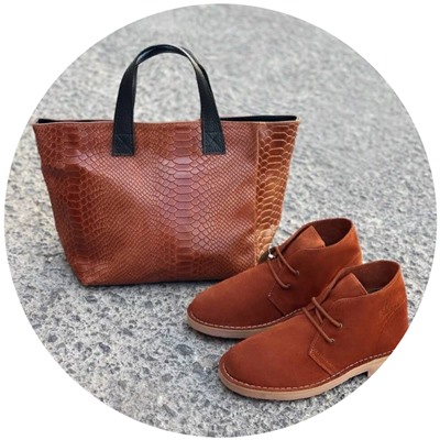 AB.Z. SAFARY RUST+PELLE SERPIENTE 410 RUST АКЦИЯ