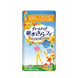 UNICHARM  Гигиенические прокладки для женщин впитывающие CHARM NAP 100 СС 14 шт 24