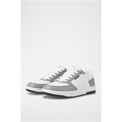 Zapatillas Gris y blanco
